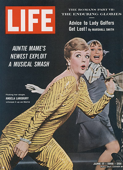 Angela Lansbury: Angela Lansbury on Life Magazine Cove