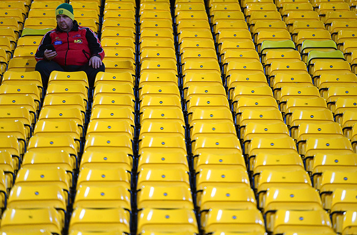 Tuesday's games: Norwich City fan
