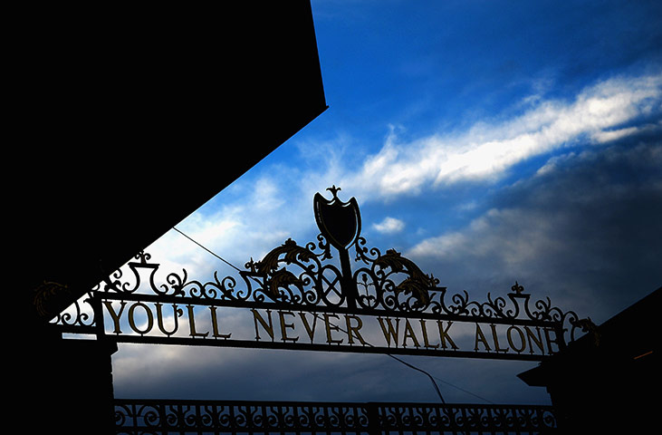Tuesday's games: Anfield Gates