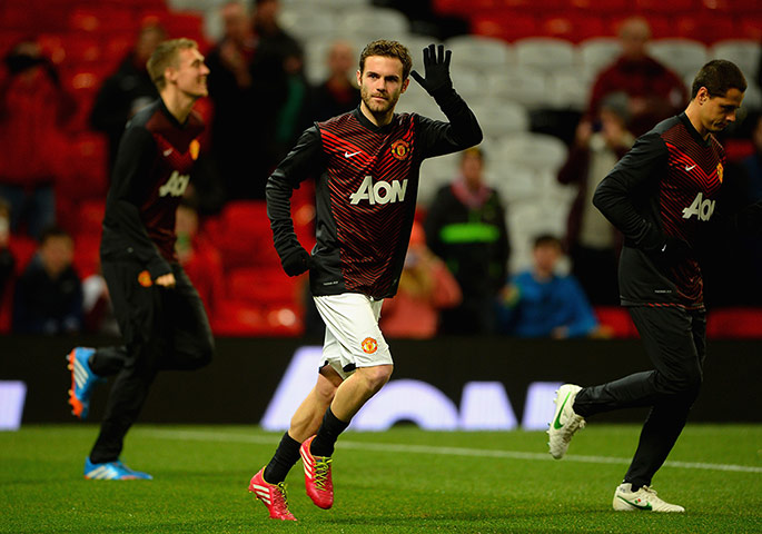 Tuesday's games: Juan Mata warms up