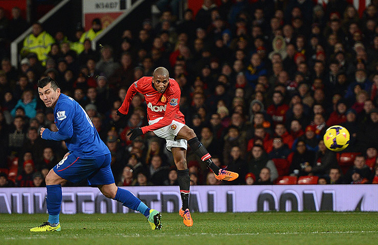 Tuesday's games: Ashley Young