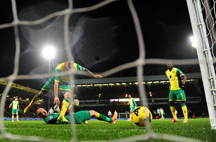 Tuesday's games: Bradley Johnson almost puts the ball in his own net