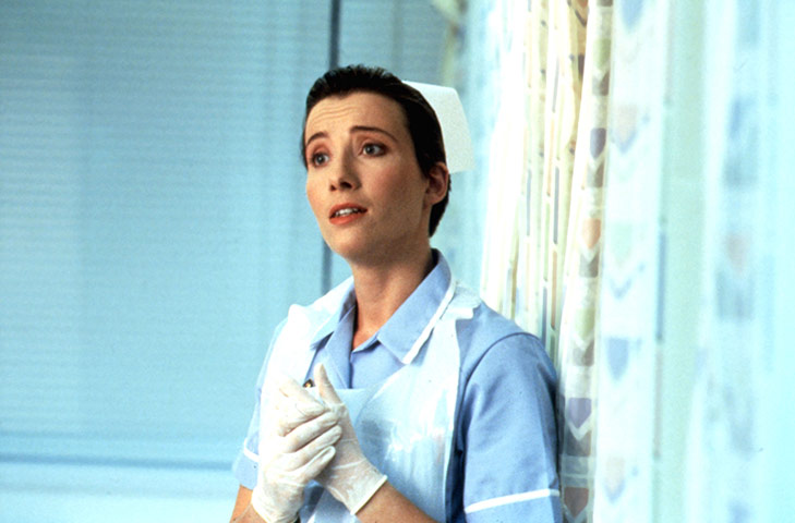 Readers 10: Emma Thompson as Nurse Kate Lemon in The Tall Guy