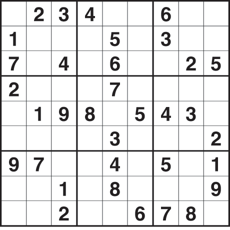 sudoku 2724 easy life and style the guardian