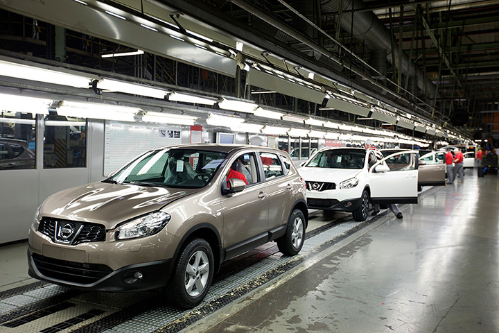 Top selling cars 2013: Nissan Qashqai, Juke and Note models,