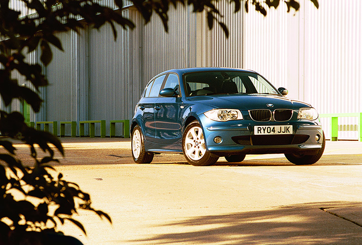 Top selling cars 2013: BMW 1 series car on a test drive