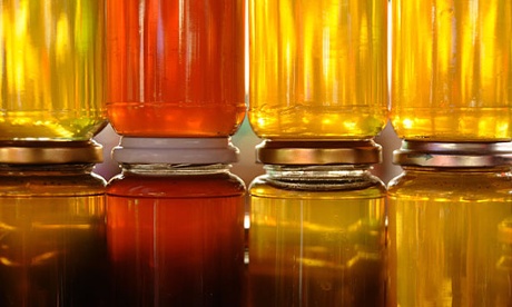 Jars of honey