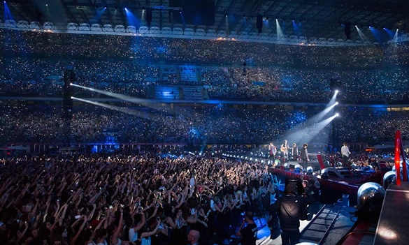 One Direction Concert View Perspective. : r/funny