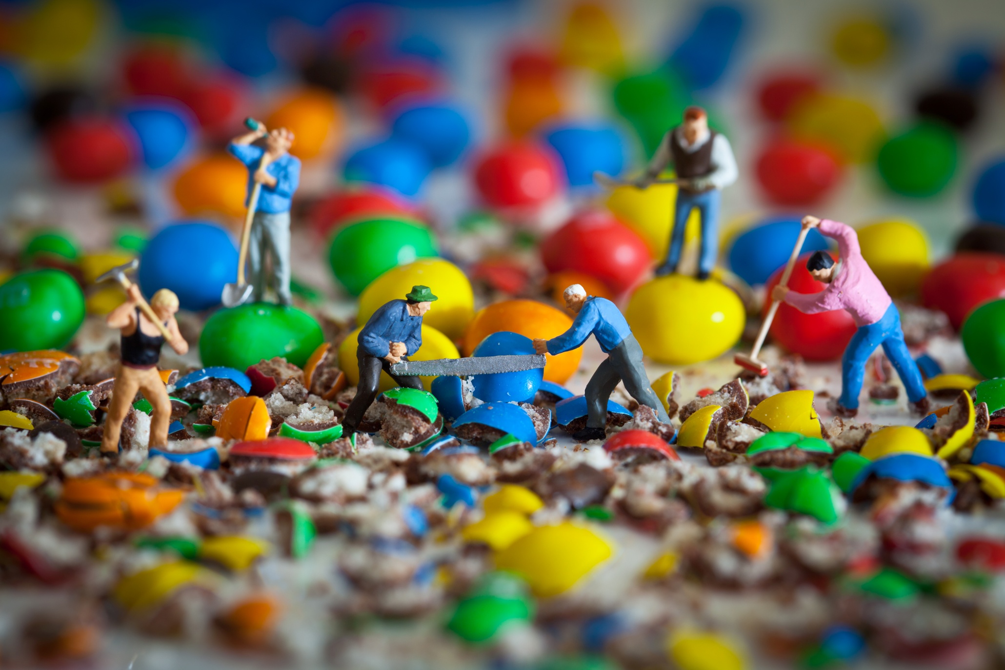 miniature world figures