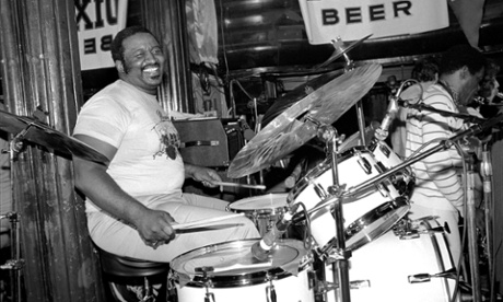 Bernard Purdie performing with his band at the Lone Star Cafe in New York City