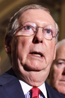 Mitch McConnell, the Senate minority leader – for now.