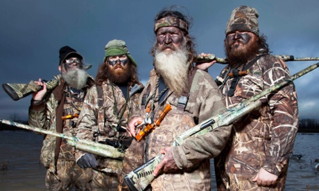 Beards! Weaponry! Camo! It's Duck Dynasty.