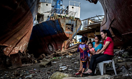 Tacloban's typhoon Haiyan survivors, Philippines