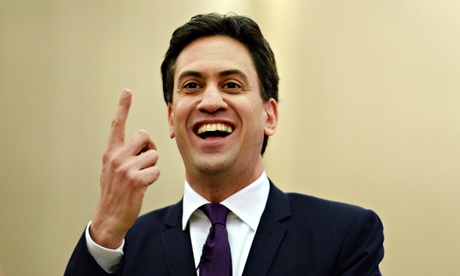 British Labour Leader Miliband speech