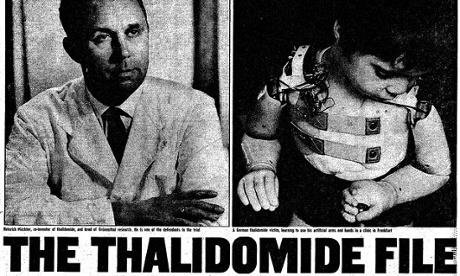 Thalidomide newspaper