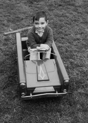 Craig Revel Horwood in his first car.