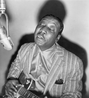 Muddy Waters records at Chess Records c1952 in Chicago, Illinois.