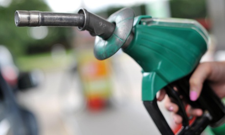 Lower prices at the petrol pump would help the Bank of England keep interest rates low.