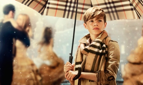 Romeo Beckham stars in Burberry's festive campaign