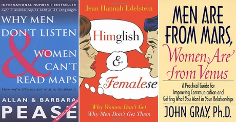 The majority of self-help relationship manuals are marketed at women – and their “problematic” behaviour.