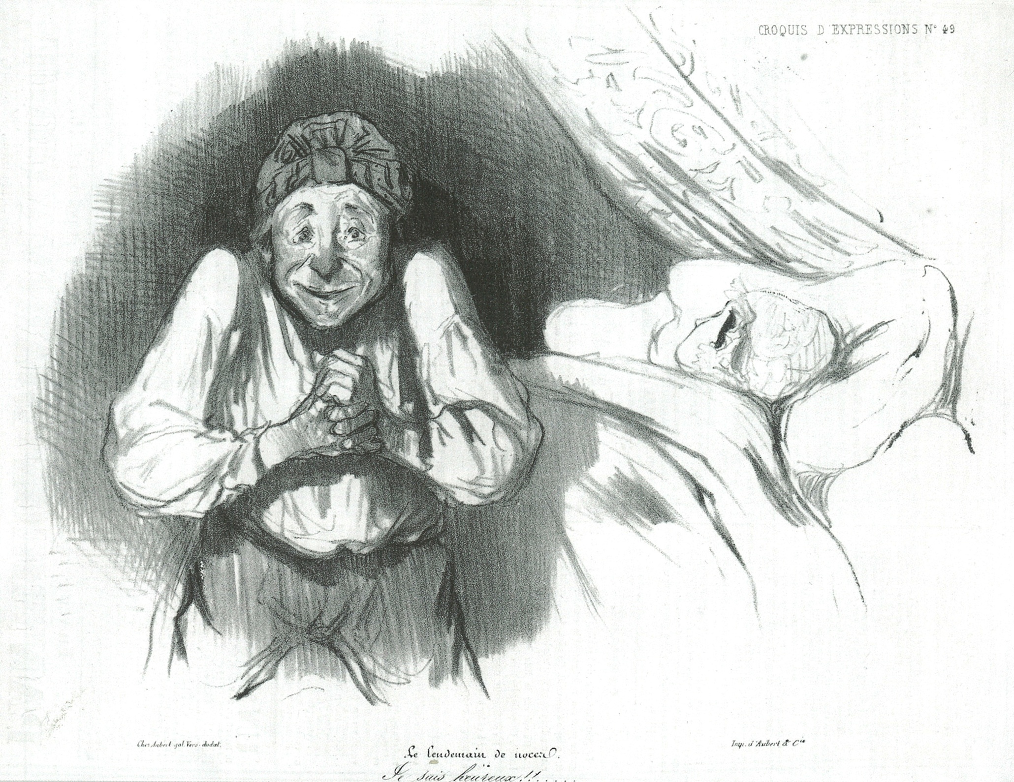 honore daumier gesture drawings