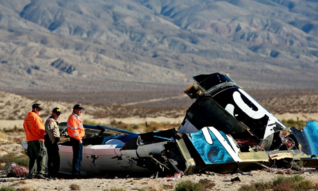 Virgin Galactic SpaceShipTwo Crashes During Test Flight In Mojave Desert