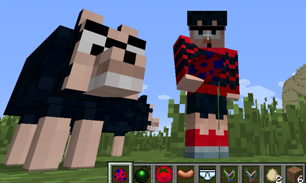 Minecraft meets The Beano with official Dennis and Gnasher mod