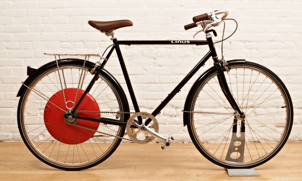 A powered bicycle wheel that learns as it turns