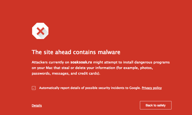SoakSoak malware leaves 11,000 WordPress sites blacklisted by Google
