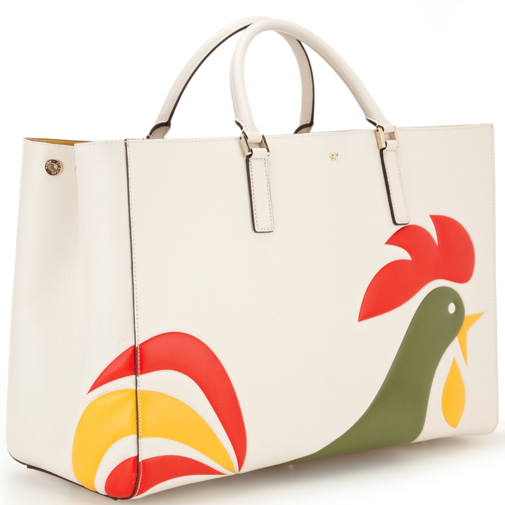 Anya Hindmarch's cereal-box inspired handbag