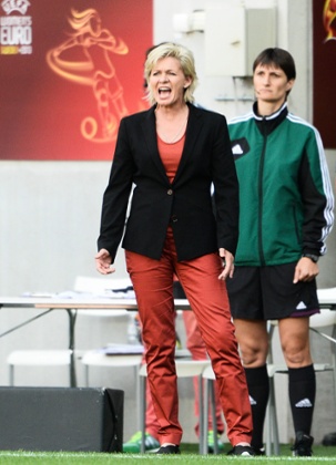 Germany's coach Silvia Neid