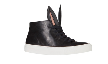 Minna Parikka Bunny leather high-top sneakers