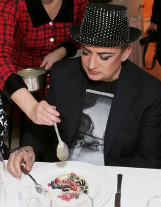 Boy George diet eating