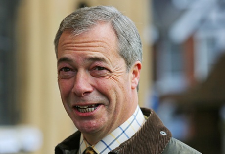 UKIP Leader Nigel Farage