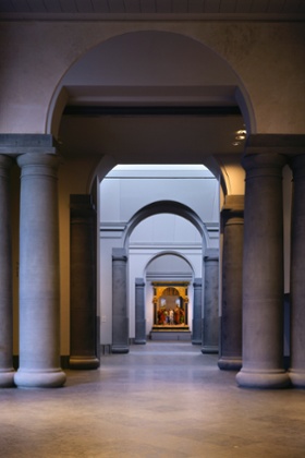 The National Gallery extension by Robert Venturi and Denise Scott Brown Architects. Venturi was awarded the 1991 Pritzker Prize alone.