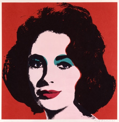Dame Elizabeth Taylor, 1967 by Andy Warhol.