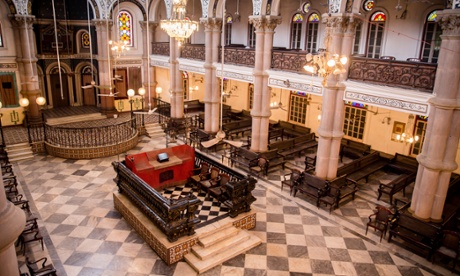 Interior of Maghen David Synagouge, Kolkata