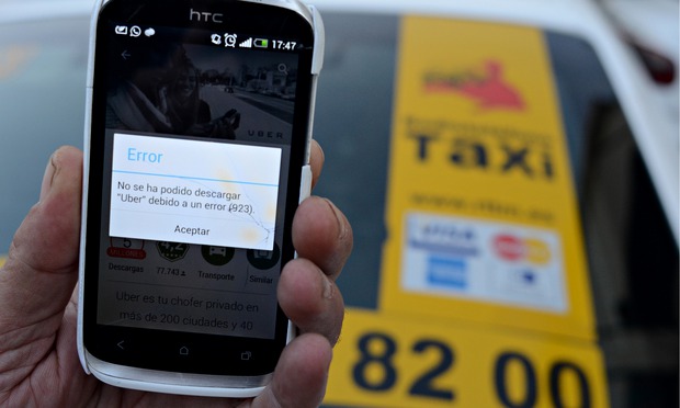 Uber taxis pick up driving bans in Spain and Thailand