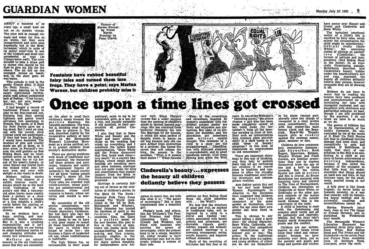 From The Archive 11 February 1971 New Feminist Versions Of Classic