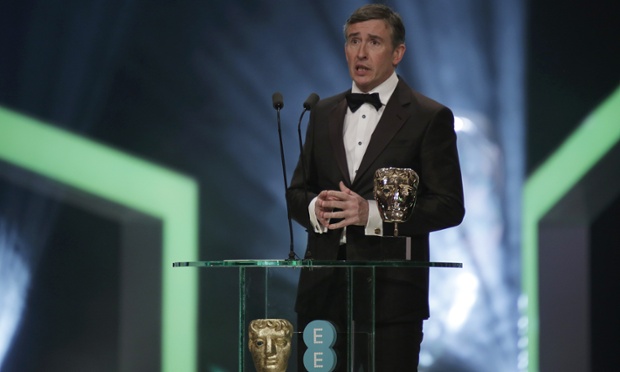 Presenter and correct … Steve Coogan, who host Stephen Fry suggested could take over the MC duties.