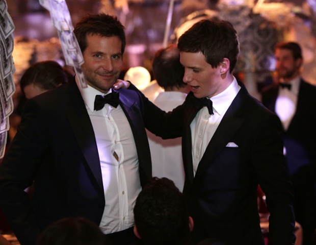 Bradley Cooper and Eddie Redmayne.