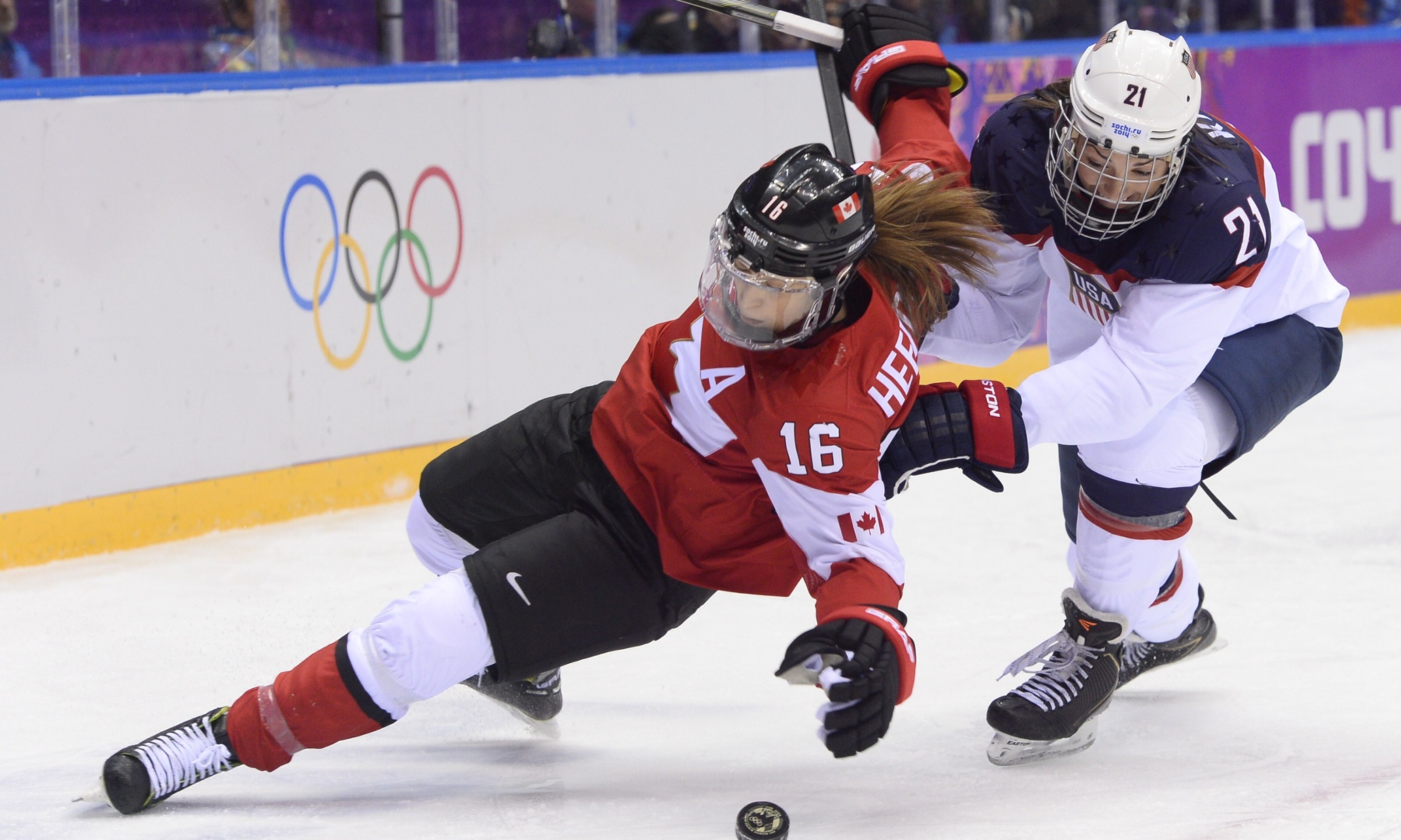 Olympic Women S Ice Hockey Final Canada 3 2 Usa As It Happened Sport The Guardian