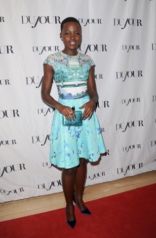 WEST HOLLYWOOD, CA - JANUARY 11:  Actress Lupita Nyong'o attends DuJour Magazine's celebration of The Great Performances issue featuring 