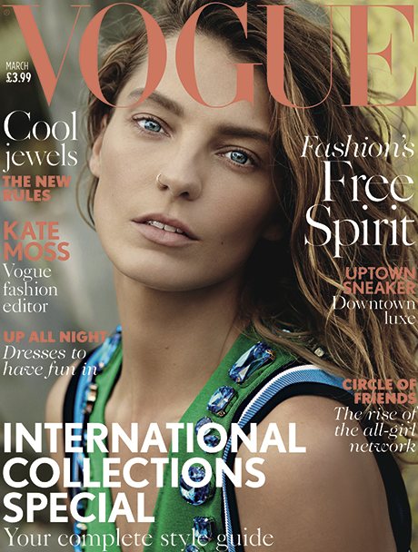 Cover of Vogue March 2014