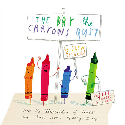 Greenaway longlist: The Day the Crayons Quit