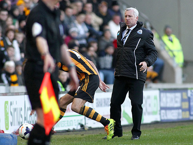 Pardew Headbutt: Alan Pardew and David Meyler