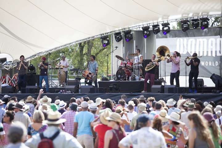 WOMADelaide festival: Red Baraat, an eight-piece 'Brooklyn Bhangra' band from Brooklyn, New York