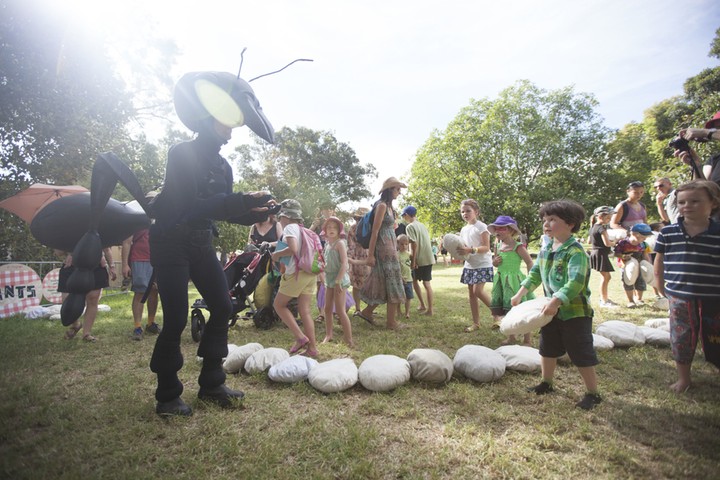 WOMADelaide festival: Polyglot Theatre co perform their roving performance Ants