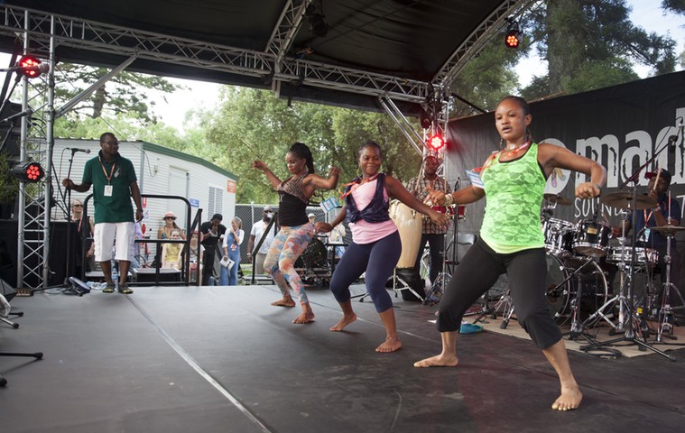 WOMADelaide festival: Femi Kuti's dancers on stage