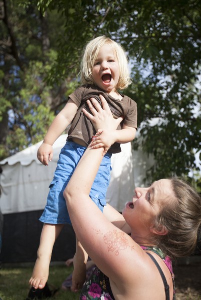 WOMADelaide festival: Theo, 3 from Beaumaris in Tasmania